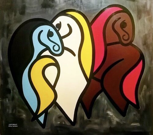 CAVALLI di Omar Sandrini, Pittura in vendita su Singulart
