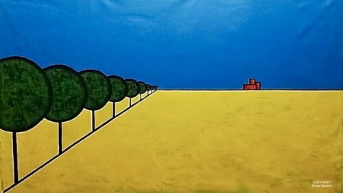 PAESAGGIO van Omar Sandrini, Schilderij te koop op Singulart