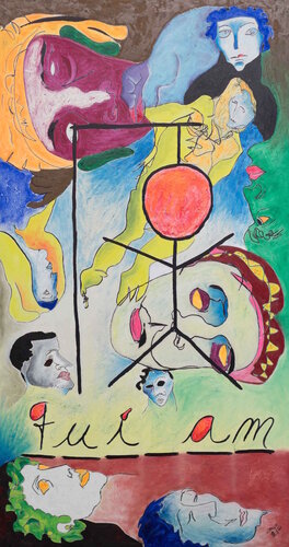 HANGMAN di Renato de la Riva, Pittura in vendita su Singulart