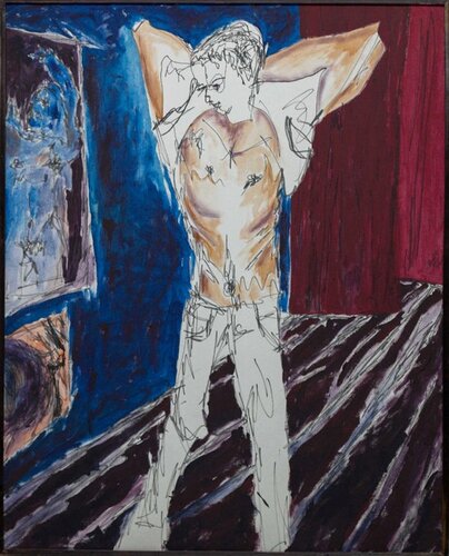 YOUR HUMBLE SERVANT de Renato de la Riva, Pintura a la venta en Singulart