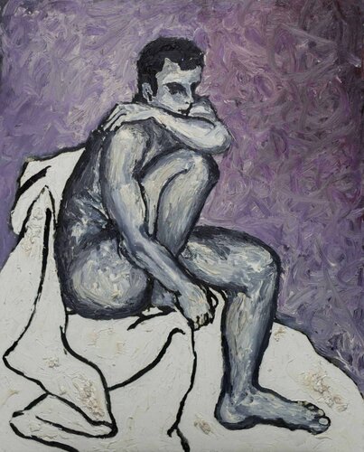 THE WAIT von Renato de la Riva, Malerei kaufen auf Singulart