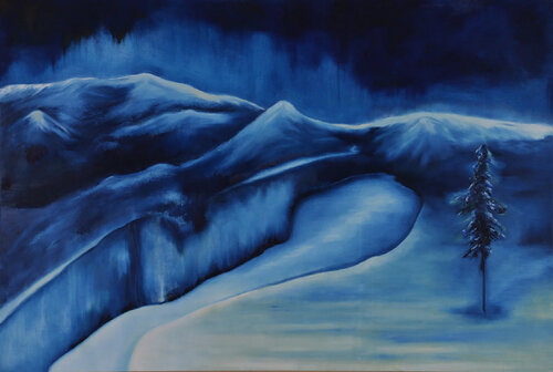 Stillness par Didi Zeidan, Peinture en vente sur Singulart
