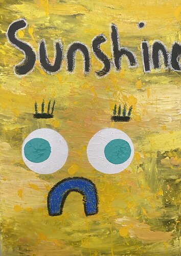 Sunshine van Kai Amon, Schilderij te koop op Singulart