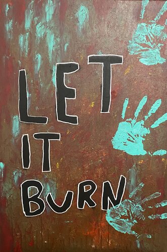 Burn by Kai Amon, Painting for Sale on Singulart