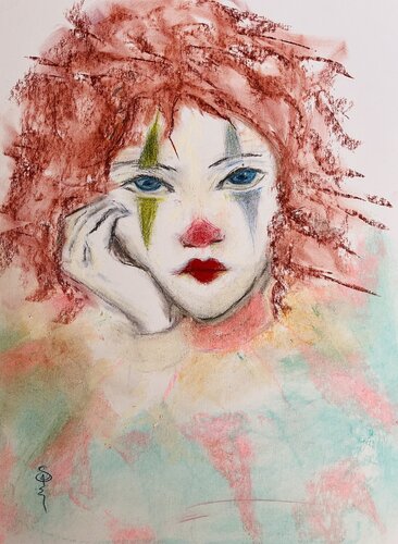 Le Regard - Sous le Fard von Sylvie Pulur, Werk auf Papier kaufen auf Singulart