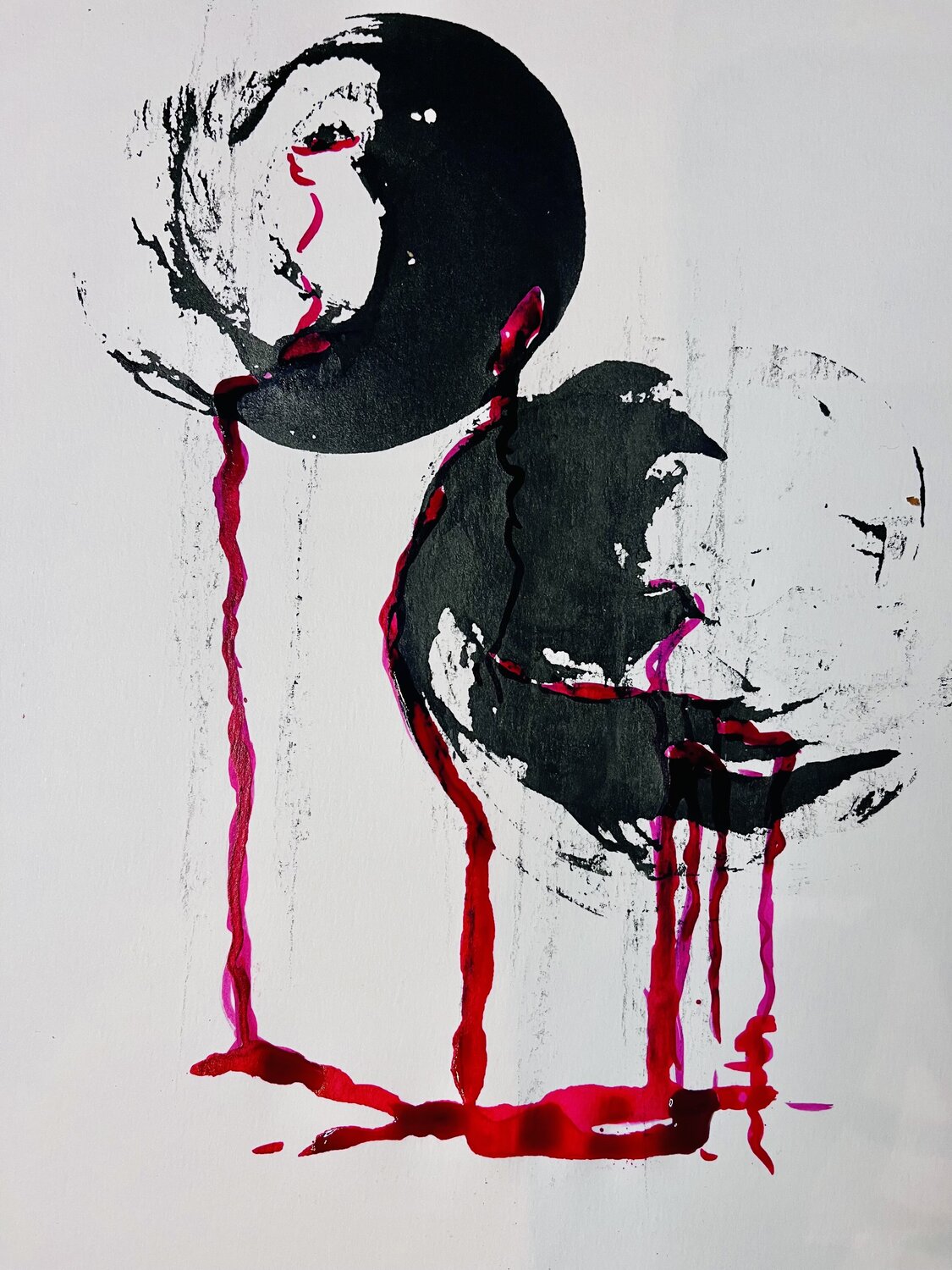Eclats carmin - Les Ombres Sylvie Pulur