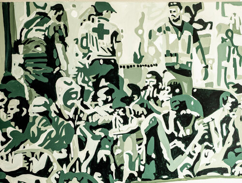 Just landed de Macoumba Ndiaye, Pintura a la venta en Singulart