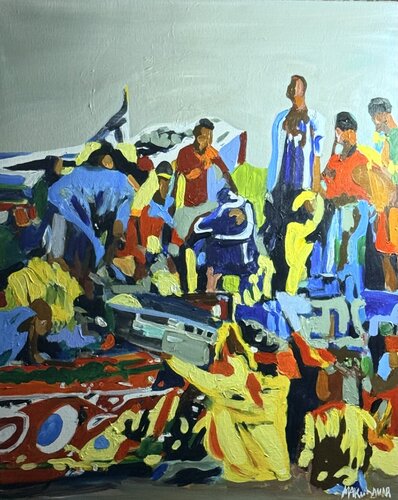 Tiny choices de Macoumba Ndiaye, Pintura a la venta en Singulart