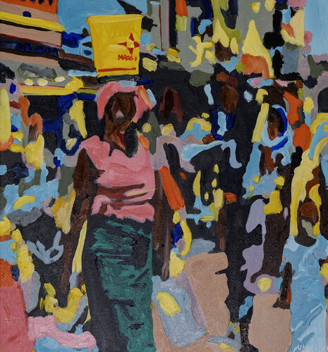 Coumba au marché Macoumba Ndiaye