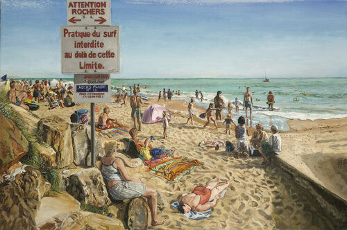 Au delà de cette limite (jard-sur-mer) di Marc Goldstain, Pittura in vendita su Singulart