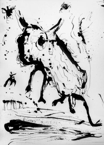 Rindvieh by Bernd Vogel, Painting for Sale on Singulart