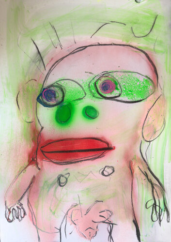 P. par Bernd Vogel, Peinture en vente sur Singulart