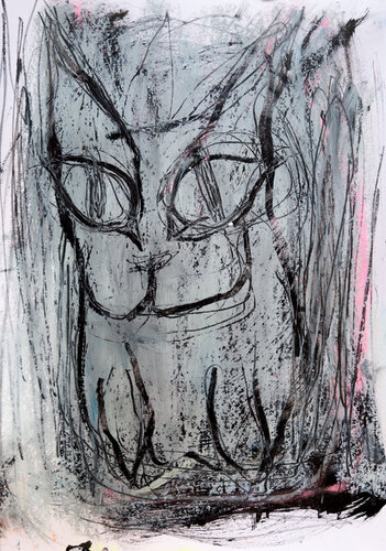 Mieze par Bernd Vogel, Peinture en vente sur Singulart