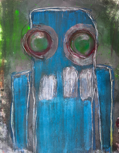 Stanislaw by Bernd Vogel, Painting for Sale on Singulart