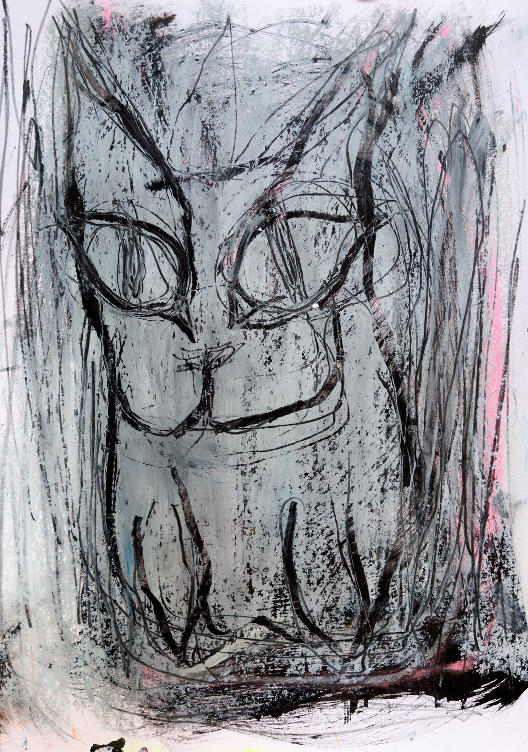 Mieze Bernd Vogel Pintura original en venta