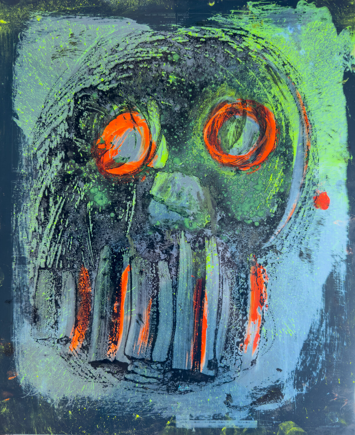 Röntgen Bernd Vogel Original painting for sale