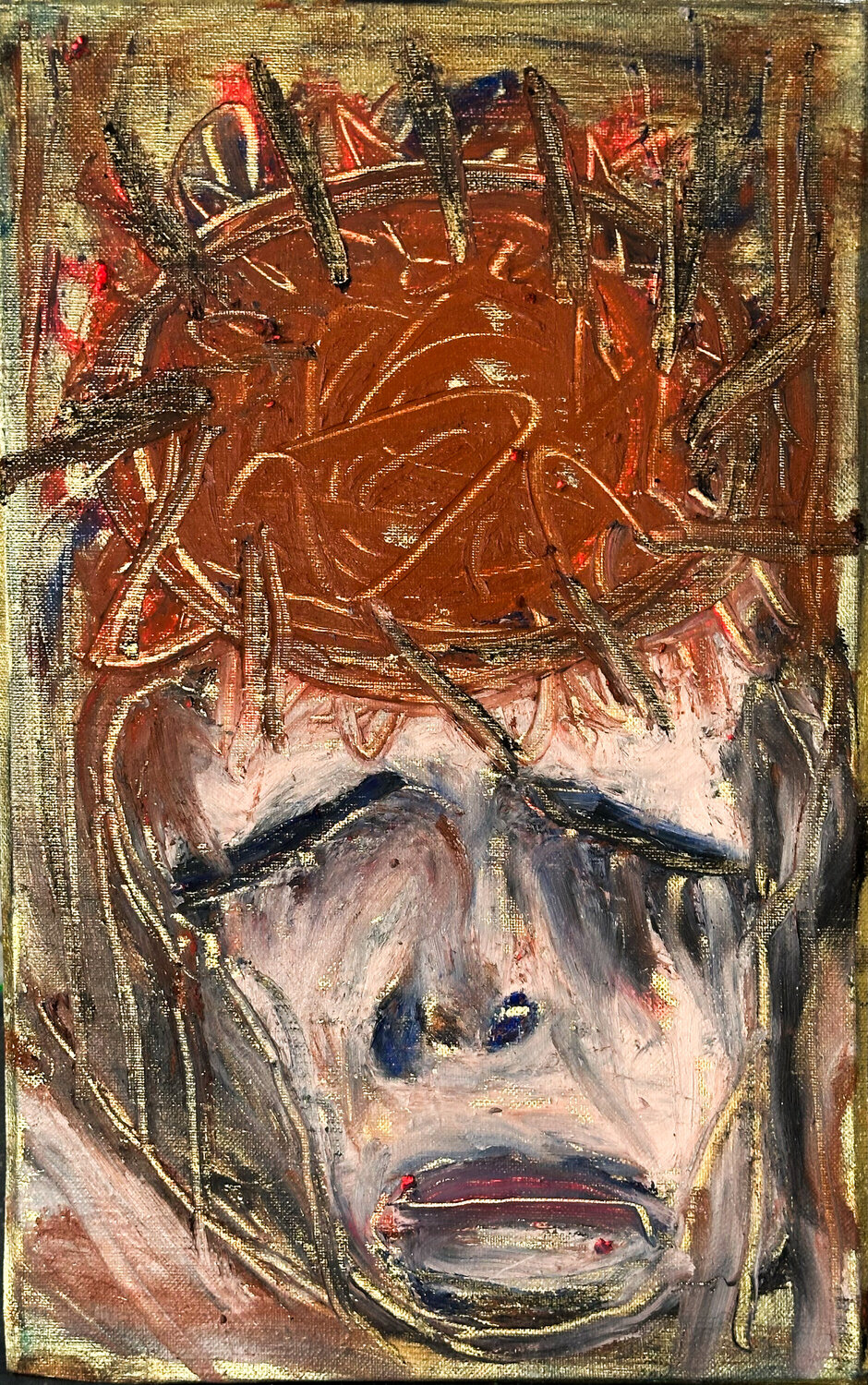 Bildnis Bernd Vogel Original painting for sale