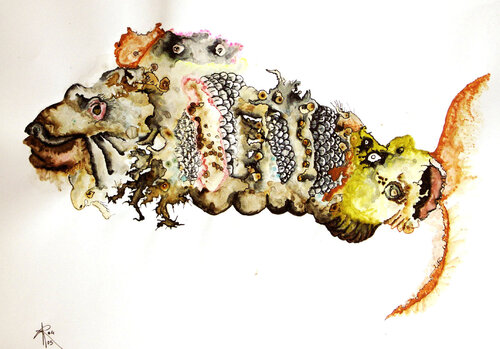 baveux des faussaires di roger achache, Opera su carta in vendita su Singulart