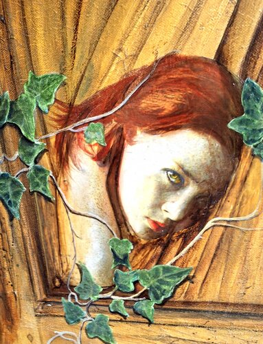 diptyque de la belle et la bete détail van roger achache, Schilderij te koop op Singulart