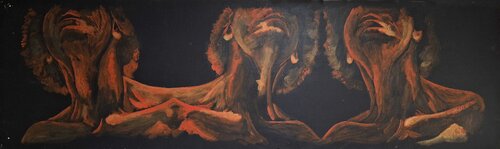 c'est parti d'un cou von roger achache, Malerei kaufen auf Singulart