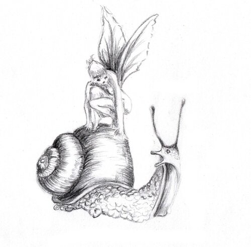 fantaisie van roger achache, Tekening te koop op Singulart