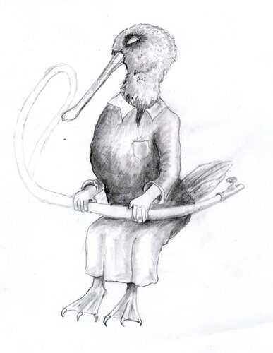 fantaisie van roger achache, Tekening te koop op Singulart