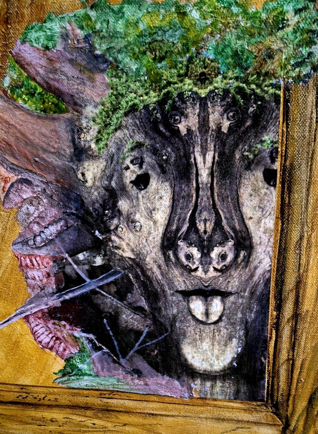 diptyque de la belle et la bete détail roger achache Originalgemälde zu verkaufen