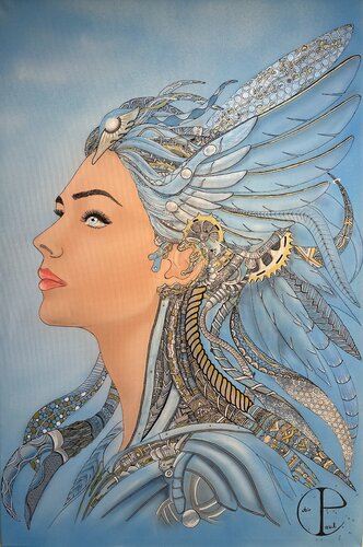Airborne Deity - The Breath of the Infinite von Pavlos Tatsis, Malerei kaufen auf Singulart