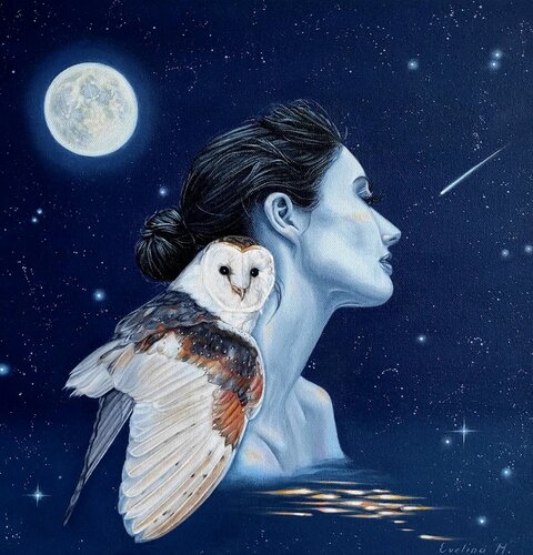 Inteligent Universe von Evelina Miškūnaitė, Malerei kaufen auf Singulart