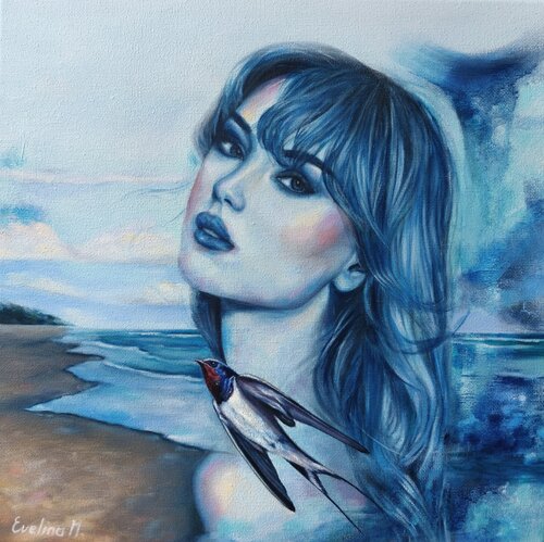 Echoes Of Great Changes di Evelina Miškūnaitė, Pittura in vendita su Singulart