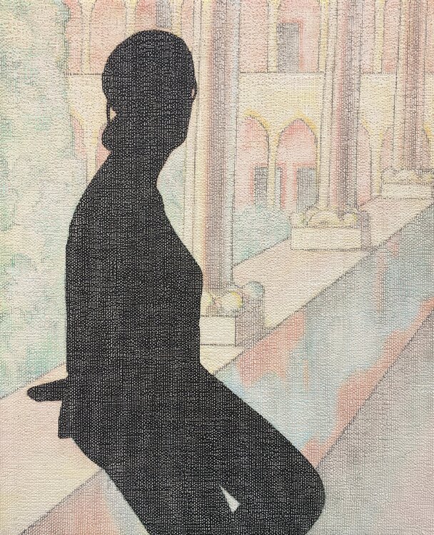 She was in Barcelona Sargis Knyazyan