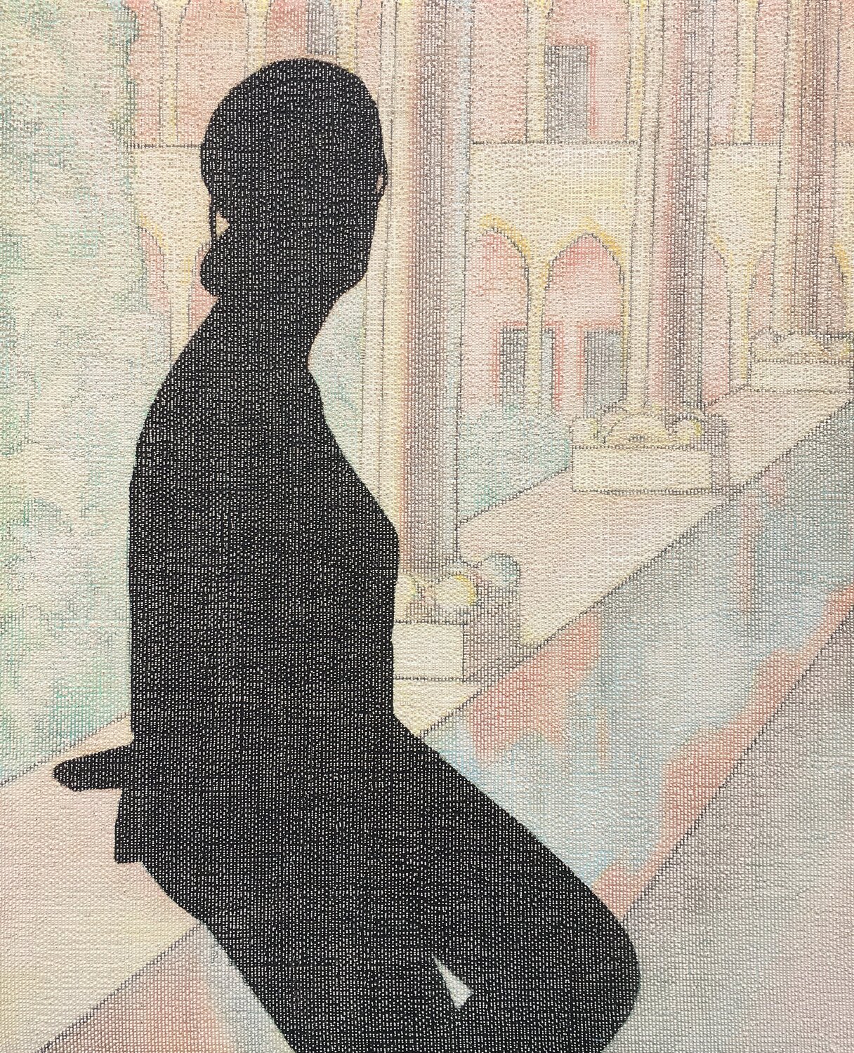 She was in Barcelona Sargis Knyazyan