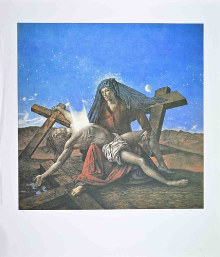 The Pietà by Nino La Barbera, Print for Sale on Singulart