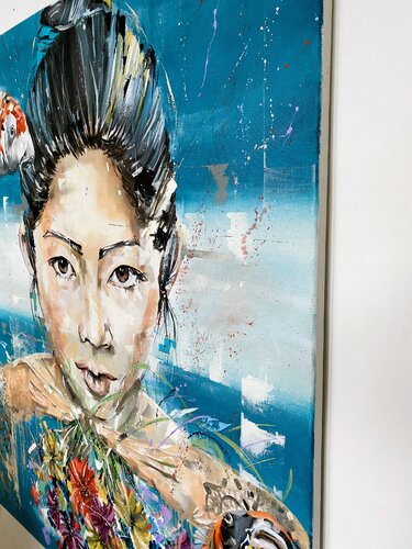 World interpretation de Nick Gyllin, Pintura a la venta en Singulart