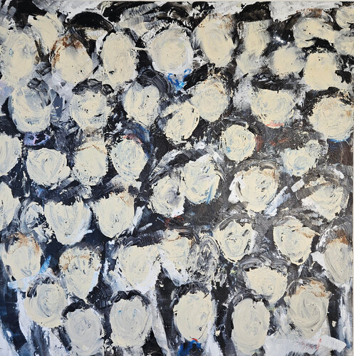 Abstraction, foule anonyme Guillaume Marchat