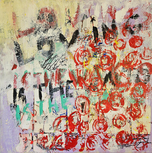 "Loving is the way to" street art von Guillaume Marchat, Malerei kaufen auf Singulart