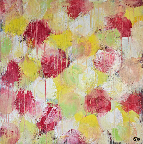 Fleurs jaunes von Guillaume Marchat, Malerei kaufen auf Singulart