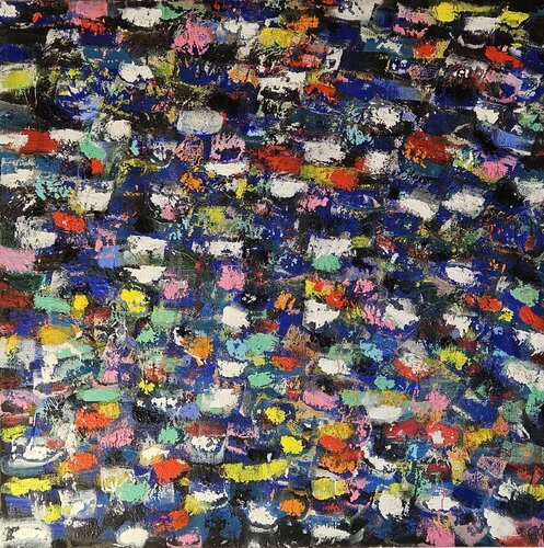 Abstraction étude de couleurs van Guillaume Marchat, Schilderij te koop op Singulart