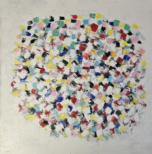Explosion de couleurs 3 by Guillaume Marchat, Painting for Sale on Singulart