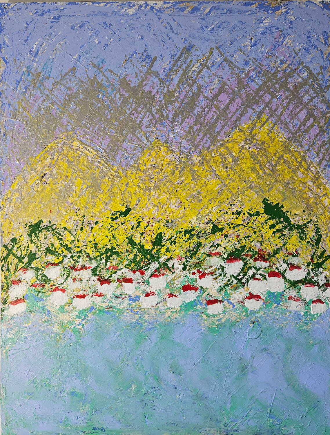 Paysage de bord de mer lumineux Guillaume Marchat Originalgemälde zu verkaufen