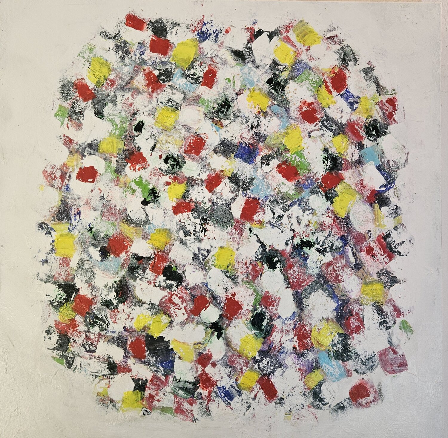 Explosion de couleurs 4 80x80cm Guillaume Marchat Original painting for sale