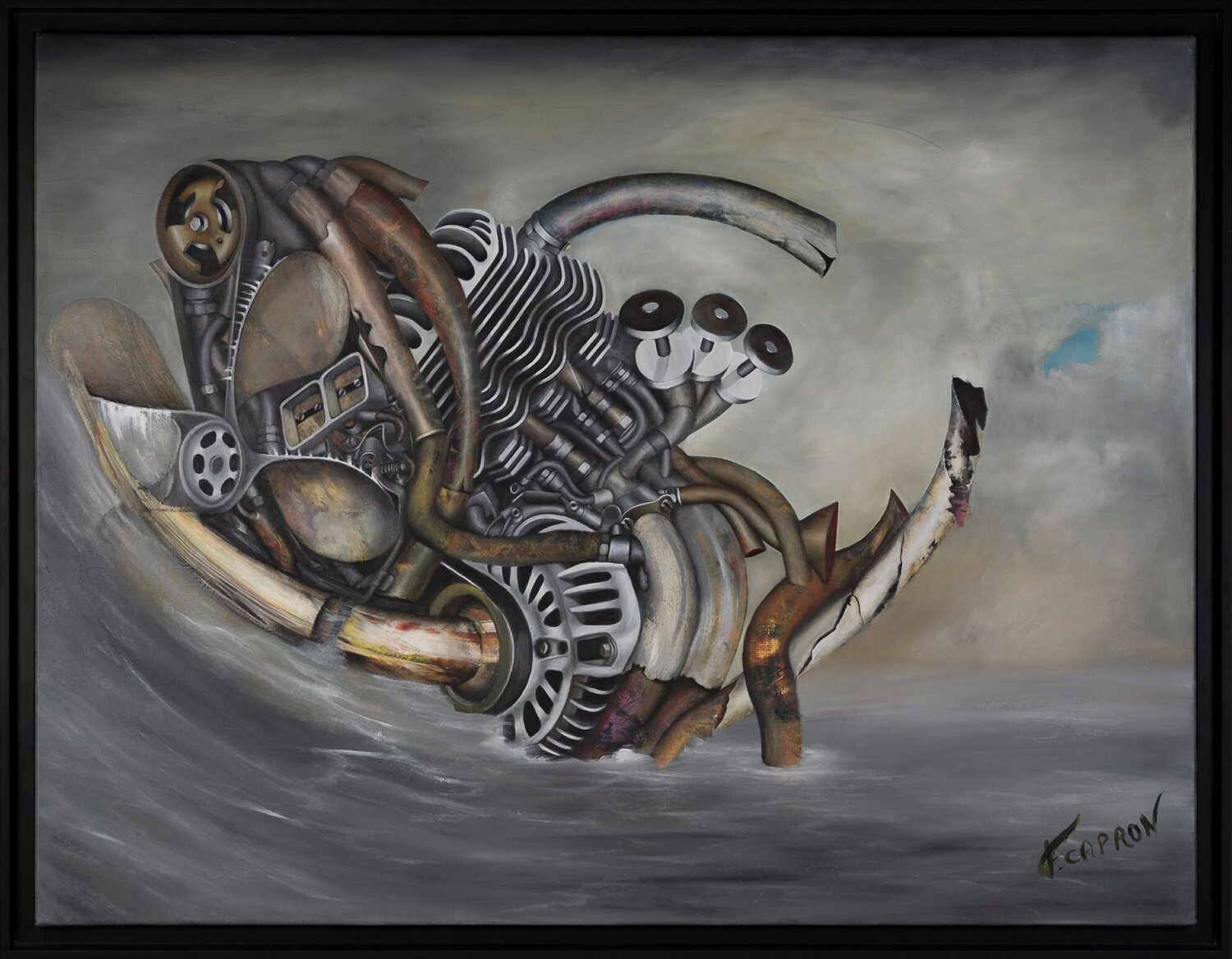 La tempête Frédéric Capron