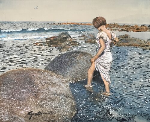 Karen At The Sea Raymond Chow