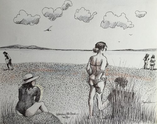 Hands On par Raymond Chow, Dessin en vente sur Singulart