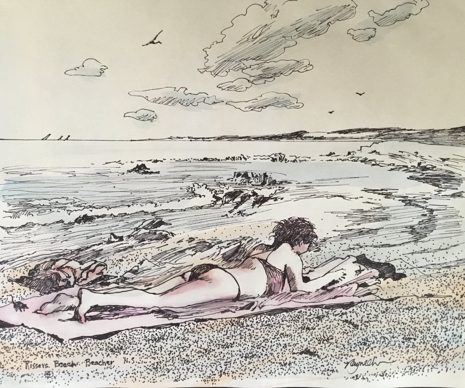 Beacher At Risser’s Beach Raymond Chow