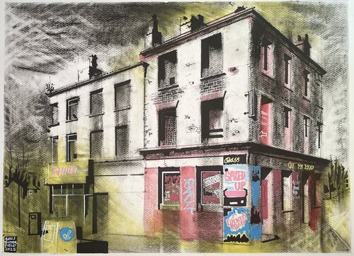 The Queen’s Head de Alexis Butterfield_Art, Obra en papel a la venta en Singulart