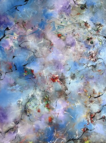 Divine Garden  #52-11 de Vivian Divine, Pintura a la venta en Singulart