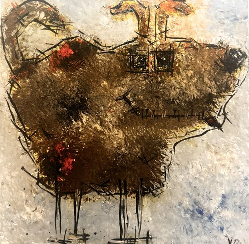 Funny Dog 1 di Vivian Divine, Pittura in vendita su Singulart