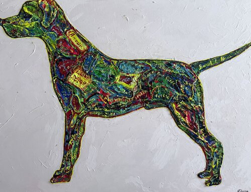 Dog Amour di Vivian Divine, Altri media in vendita su Singulart