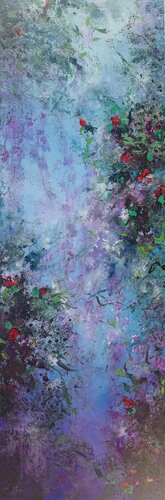 Divine Garden 25.25 de Vivian Divine, Pintura a la venta en Singulart